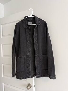 ASOS Washed Black Denim Jacket